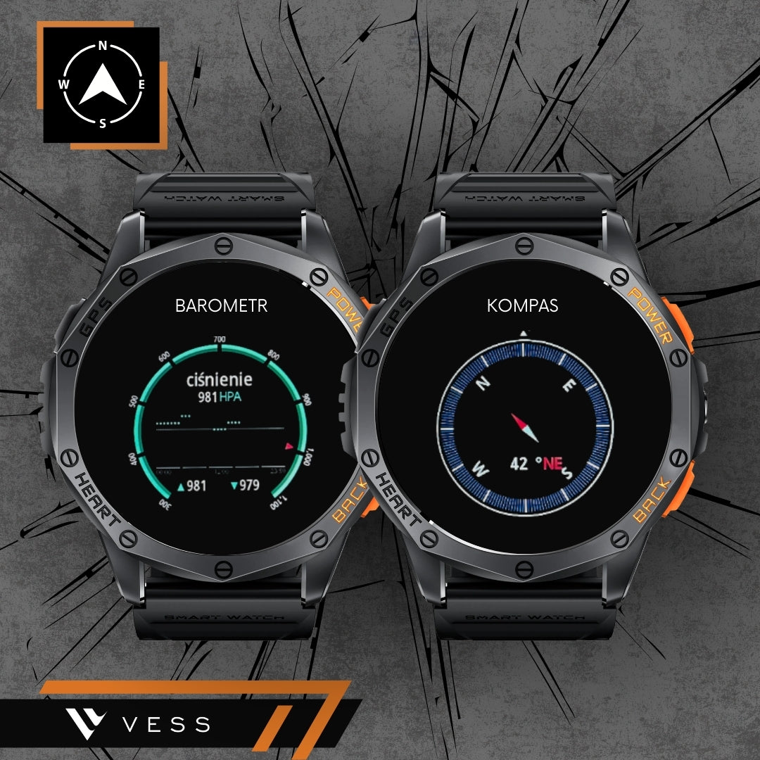 SMARTWATCH VYRIŠKAS GPS LENKŲ MENIU VANDENIU atsparus SPORTAS POKALBIAI SMART WATCH PL