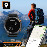 SMARTWATCH VYRIŠKAS GPS LENKŲ MENIU VANDENIU atsparus SPORTAS POKALBIAI SMART WATCH PL
