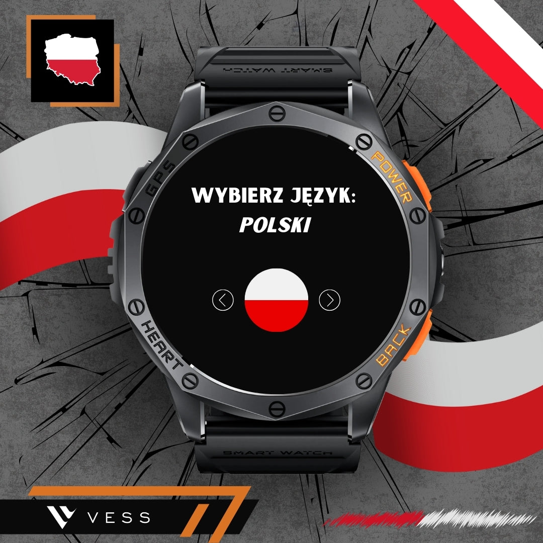 SMARTWATCH VYRIŠKAS GPS LENKŲ MENIU VANDENIU atsparus SPORTAS POKALBIAI SMART WATCH PL