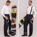 SNOW FUN Vyriškos snieglentės kelnės, 10 000 L membrana