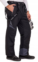 SNOW FUN Vyriškos snieglentės kelnės, 10 000 L membrana