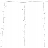 VARVEKLIAI 300 LED prailginami 10m FLASH lauko ŠALTAI BALTA