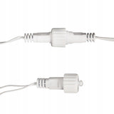 VARVEKLIAI 300 LED prailginami 10m FLASH lauko ŠALTAI BALTA