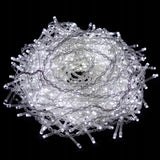 VARVEKLIAI 500 LED UŽuolaidinės lemputės LAUKO IP44 ŠALTAI BALTOS MIRKSINČIOS 15 M Goliat