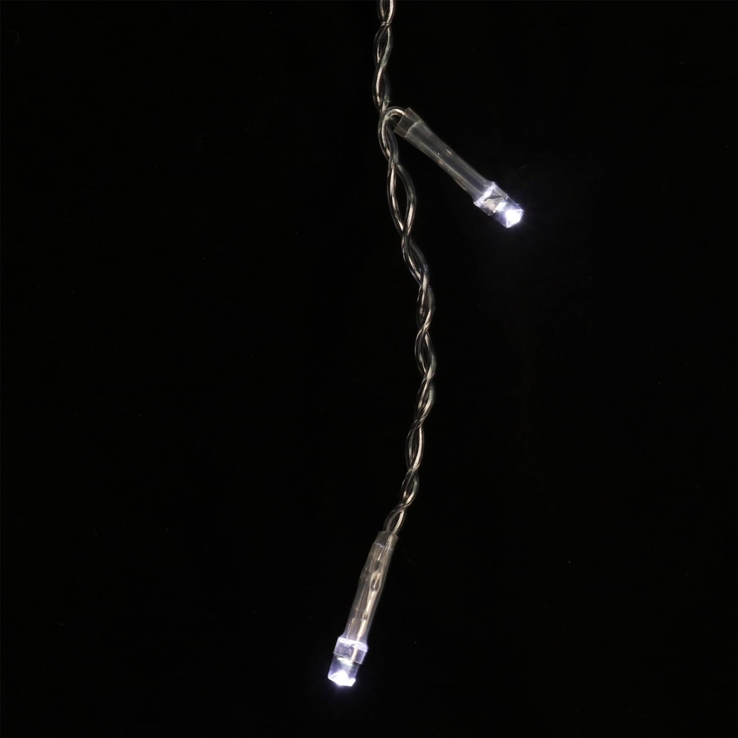 VARVEKLIAI 500 LED UŽuolaidinės lemputės LAUKO IP44 ŠALTAI BALTOS MIRKSINČIOS 15 M Goliat