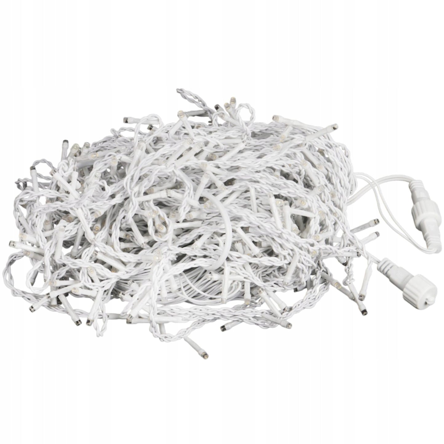 Varvekliai 500 LED Užuolaida Lemputės Lauko Mėlynos + FLASH Šaltai balta 15 m