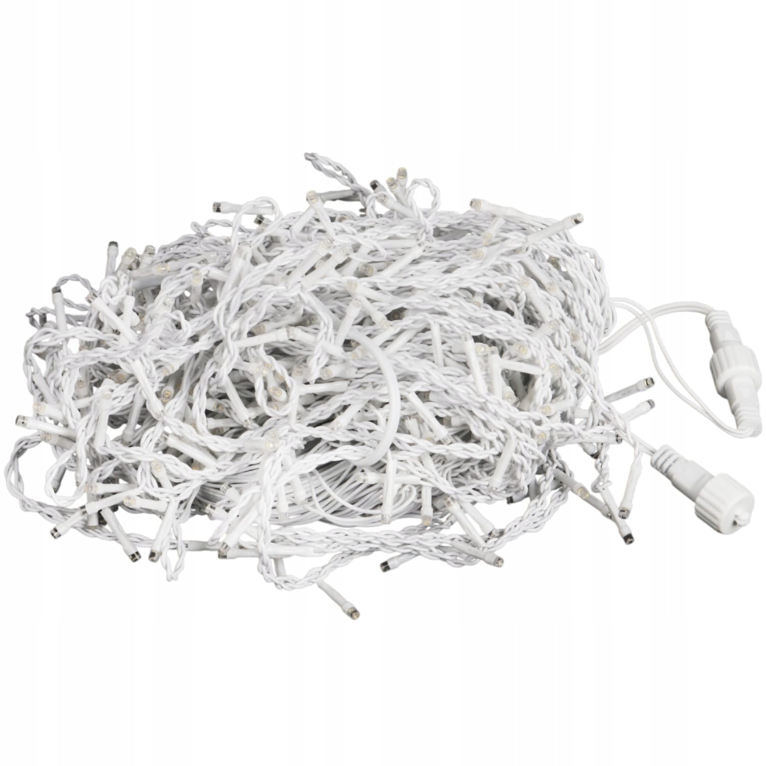 Varvekliai 500 LED Užuolaida Lemputės Lauko Mėlynos + FLASH Šaltai balta 15 m