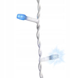 Varvekliai 500 LED Užuolaida Lemputės Lauko Mėlynos + FLASH Šaltai balta 15 m