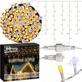 Varvekliai 500LED šviesos užuolaida Kalėdinės lemputės IP44 lauko 15m Goliat