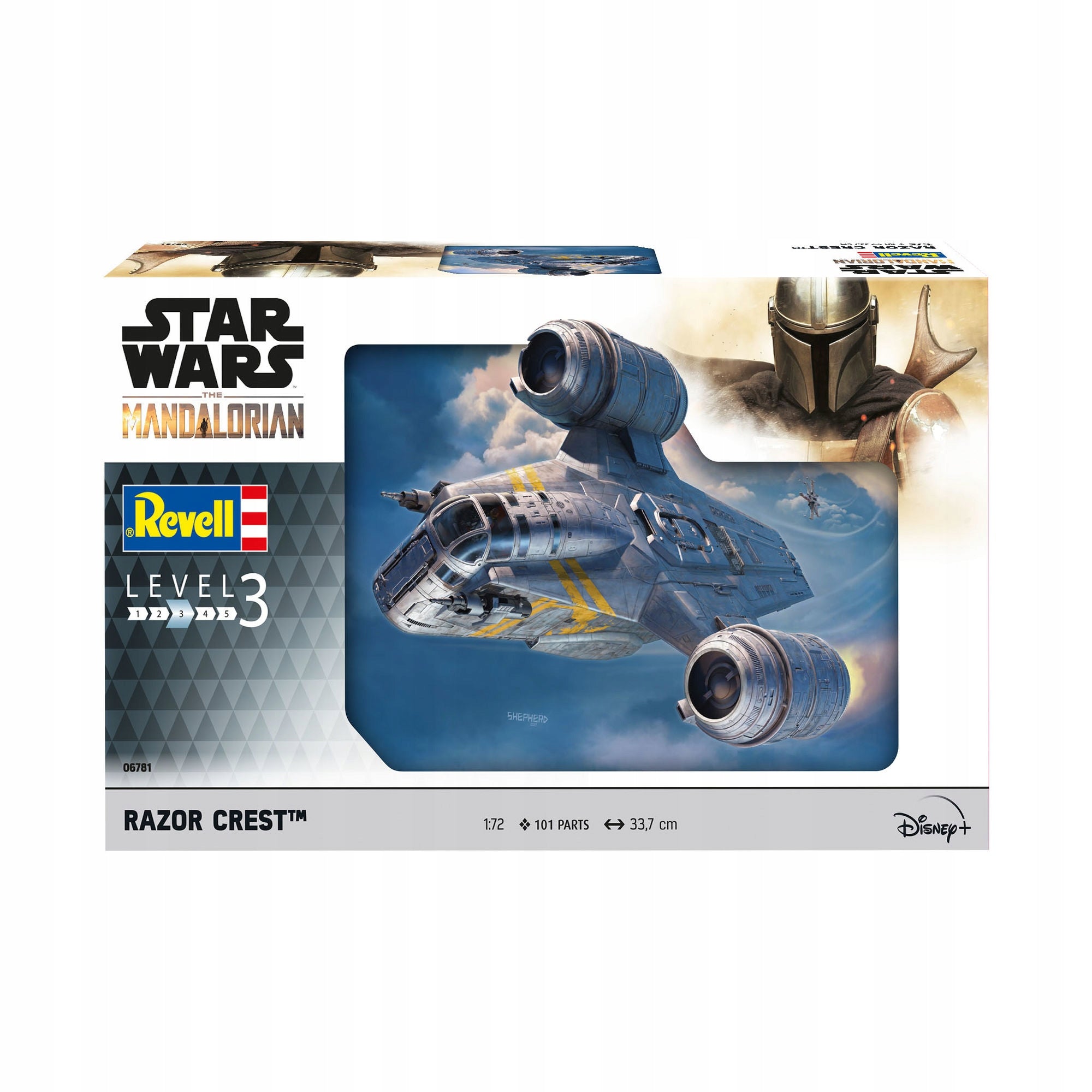 STAR WARS /06781/ MANDALORIAN RAZOR CREST