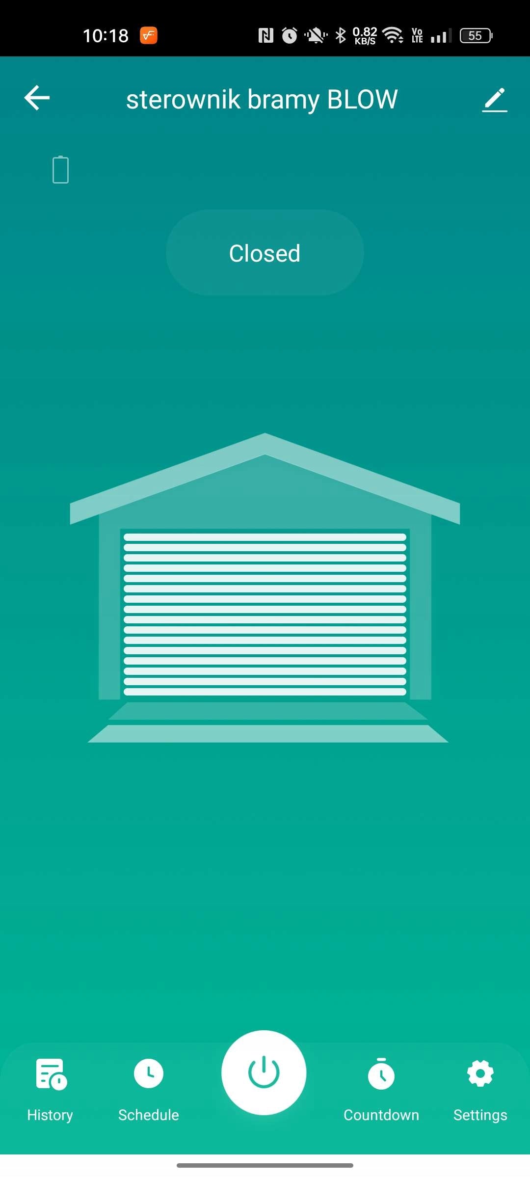 Valdiklis garažo ir įvažiavimo vartams, WiFi relė TUYA + davikliai BLOW