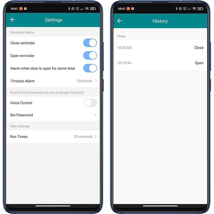 Valdiklis garažo ir įvažiavimo vartams, WiFi relė TUYA + davikliai BLOW