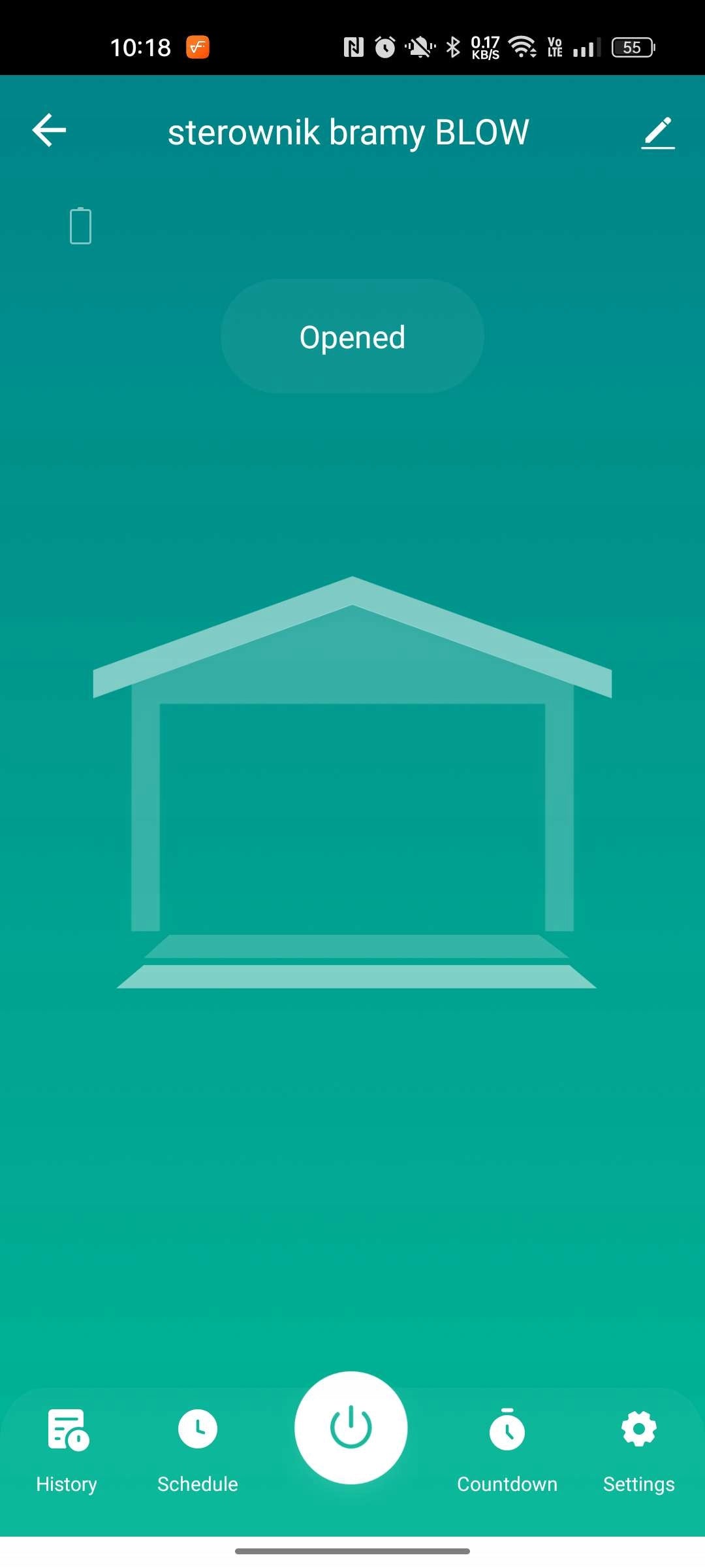 Valdiklis garažo ir įvažiavimo vartams, WiFi relė TUYA + davikliai BLOW