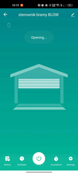 WiFi valdiklis garažo ir įvažiavimo vartams su jutikliais TUYA SMART LIFE