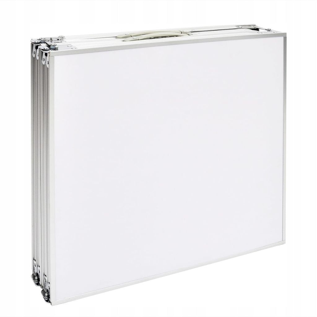 STOVĖJIMAS KEMPINGUI Sulankstomas Aliumininis su Reguliuojamu aukščiu 240 x 60 cm *DEFEKTAS*