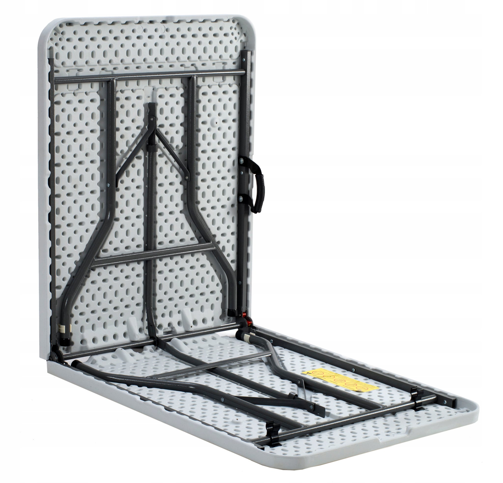 Sodo stalas sulankstomas išskleidžiamas catering banketinis 200x90cm, lagaminas