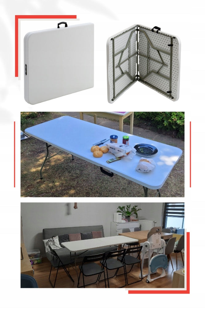 SUDEDAMAS STALAS SODUI, BANKETAMS, 180cm