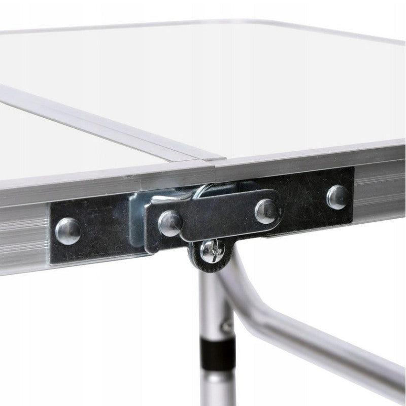 SUDĖJAMAS TURISTINIS STALELIS ALIUMININIS KEMPINGO 60X45CM LAGAMINAS