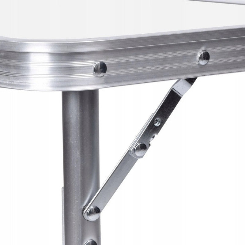 SUDĖJAMAS TURISTINIS STALELIS ALIUMININIS KEMPINGO 60X45CM LAGAMINAS