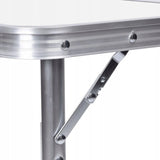 SUDĖJAMAS TURISTINIS STALELIS ALIUMININIS KEMPINGO 60X45CM LAGAMINAS