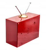 KALĖDINIS ŽIBINTUVĖLIS MUZIKINĖ DĖŽUTĖ TELEVIZORIUS TV KALĖDŲ SENELIS ELNIAS BATERIJOMIS USB