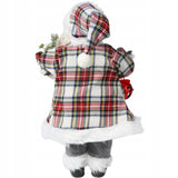 Kalėdų Senelio Statulėlė 48cm, Skandinaviška Šventinė Dekoracija