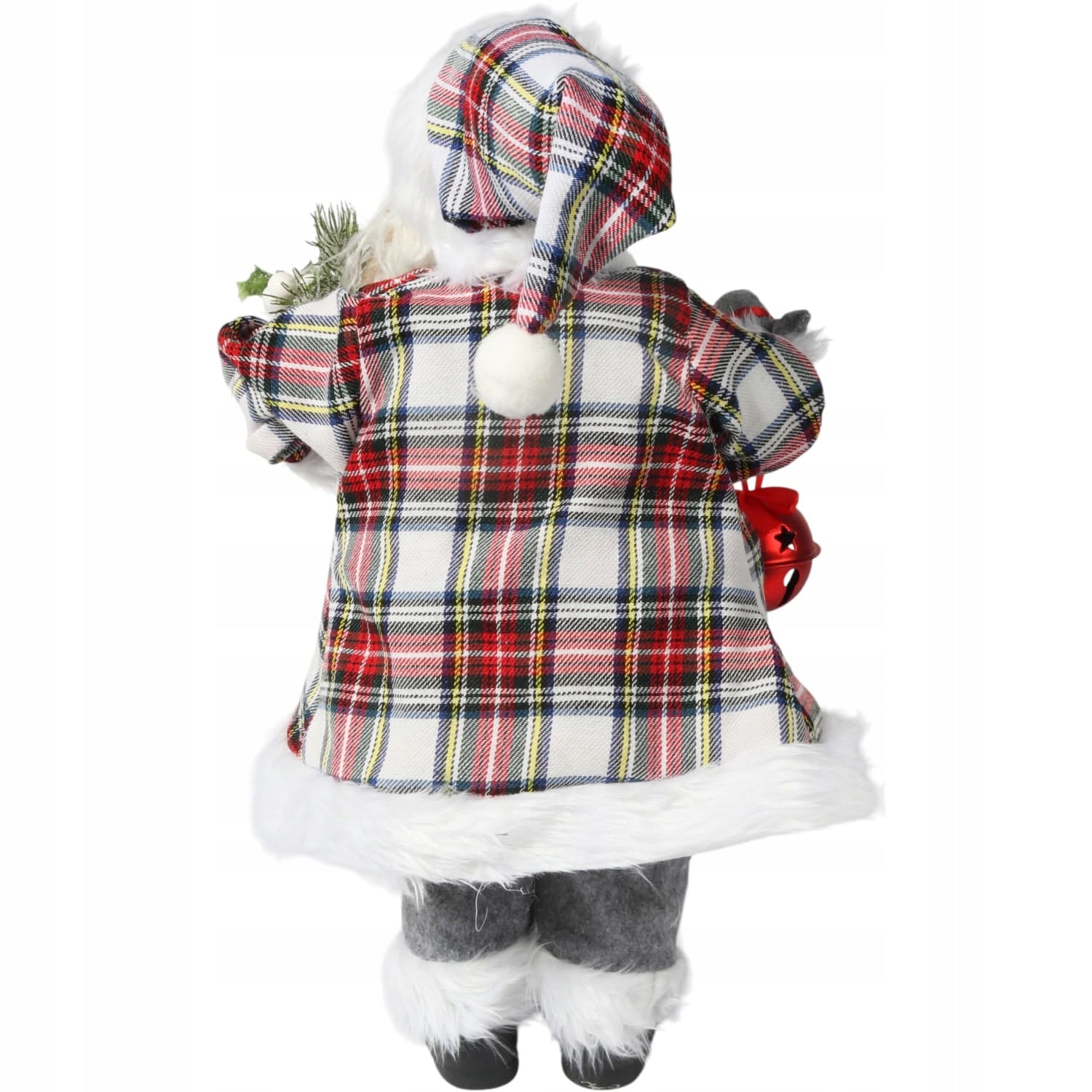 Kalėdų Senelio Statulėlė 48cm, Skandinaviška Šventinė Dekoracija