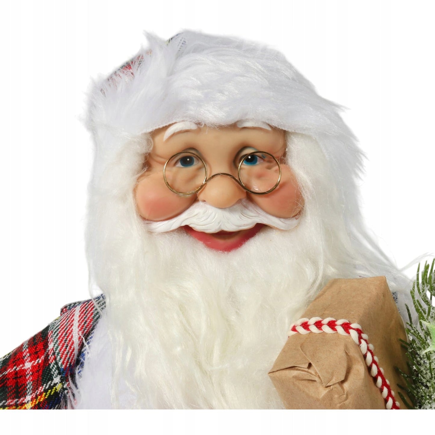 Kalėdų Senelio Statulėlė 48cm, Skandinaviška Šventinė Dekoracija