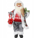 Kalėdų Senelio Statulėlė 48cm, Skandinaviška Šventinė Dekoracija