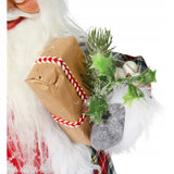 Kalėdų Senelio Statulėlė 48cm, Skandinaviška Šventinė Dekoracija