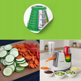 ELEKTRINIS DARŽOVIŲ, KOPŪSTŲ, SŪRIO SMULKINTUVAS/TARKYKLĖ SU 5 TARKAIS, 150W