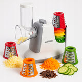 ELEKTRINIS DARŽOVIŲ, KOPŪSTŲ, SŪRIO SMULKINTUVAS/TARKYKLĖ SU 5 TARKAIS, 150W