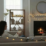 Šviečianti girlianda 400 LED lemputės eglutei Kalėdinė apšvietimas Goliat