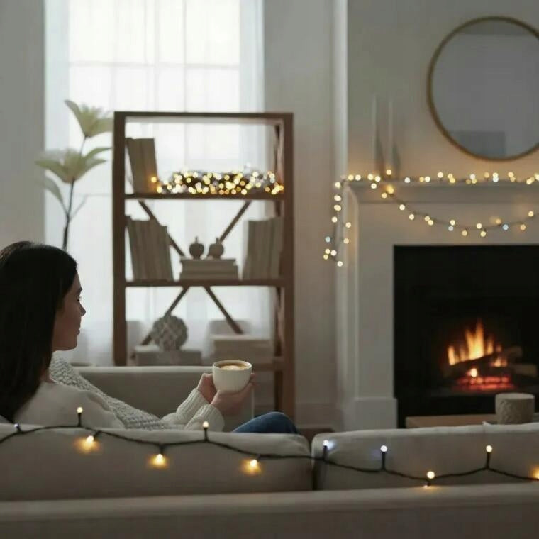 Šviečianti girlianda 400 LED lemputės eglutei Kalėdinė apšvietimas Goliat