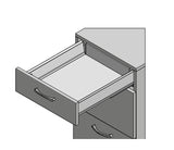 GTV MODERN BOX PRO ŽEMŠČIUSIŲ JAUTĖJO SKLANDUMAS H84 L500 Tylus uždarymas IŠTRAUKIMAS 40 kg BALTA
