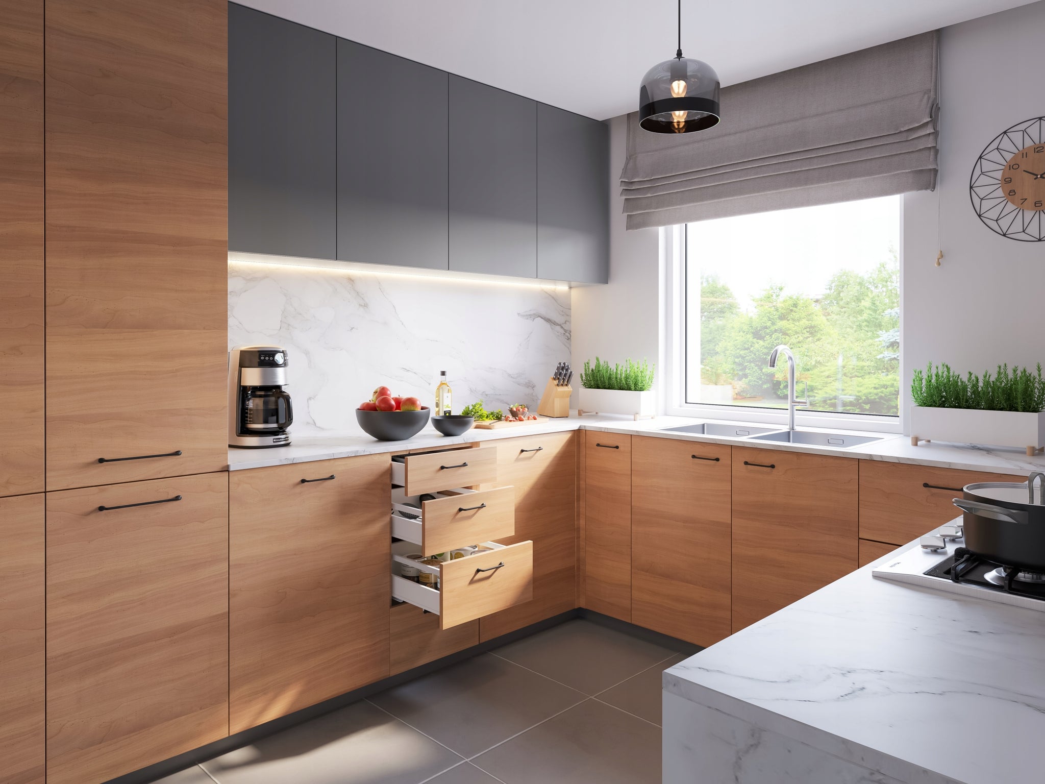 GTV MODERN BOX PRO ŽEMŠČIUSIŲ JAUTĖJO SKLANDUMAS H84 L500 Tylus uždarymas IŠTRAUKIMAS 40 kg BALTA