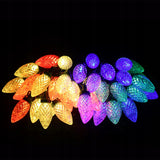 Šviečiantys kankorėžiai Kalėdinės girliandos dekoratyvinė švieselių juosta iš kankorėžių 50LED Goliat