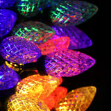 Šviečiantys kankorėžiai Kalėdinės girliandos dekoratyvinė švieselių juosta iš kankorėžių 50LED Goliat