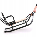 Vežimėlis su atlošu vilna VISI SEZONAI ratukai MUFKA 505