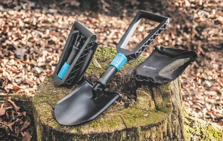 Sulkinis sulankstomas kastuvas Cellfast ERGO, sodui, stovyklavimui