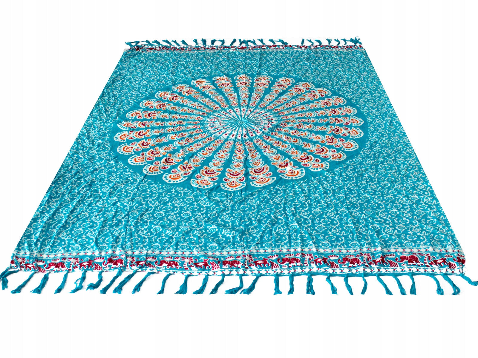 Sarong Mandala - Mėlynai žalias