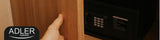 Seifas su elektroniniu kodu, I klasė, variklinis užraktas Adler AD 1045