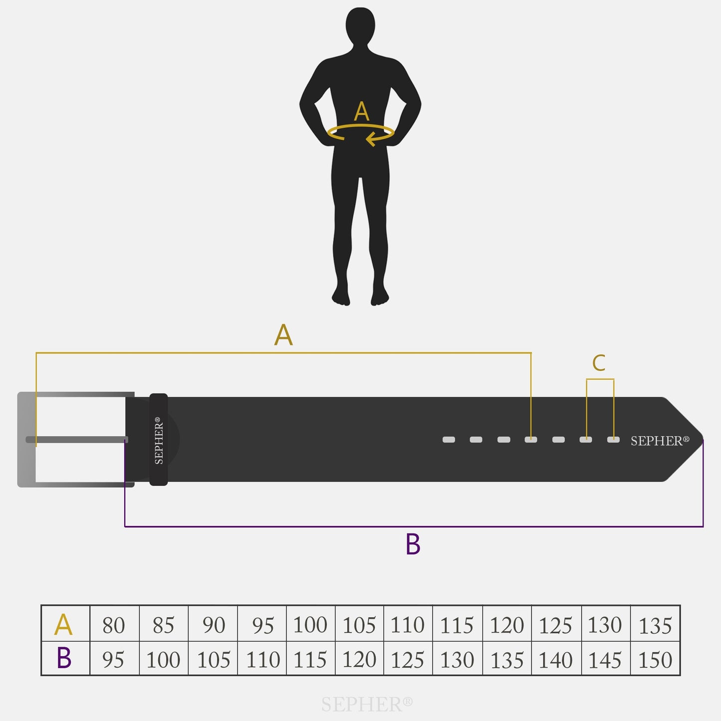 Natūralios odos vyriškas diržas, RUDOS SPALVOS | 100