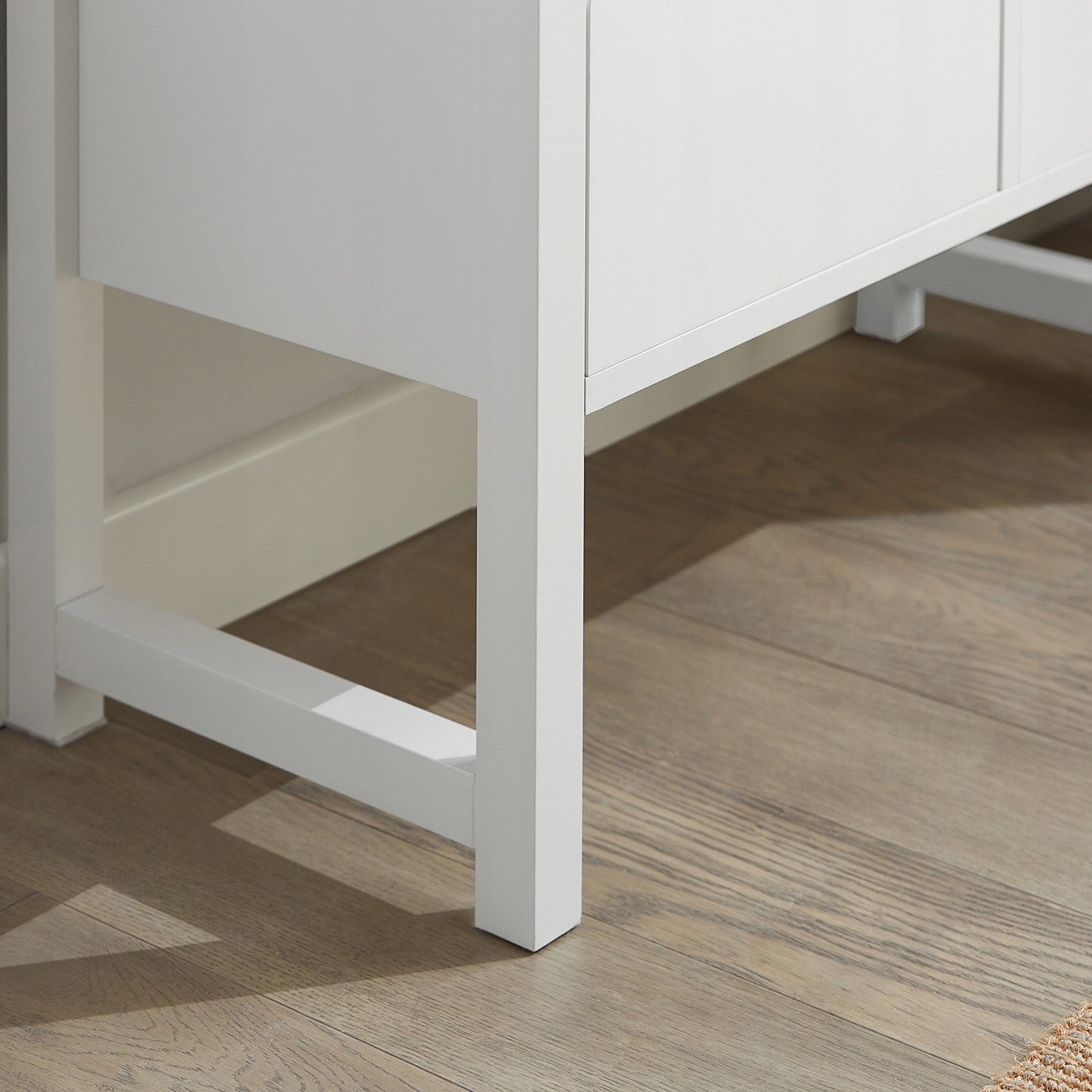 Sobuy Batų suoliukas-spintelė su sėdimąja dalimi, 2 stalčiai, prieškambariui FSR88-W