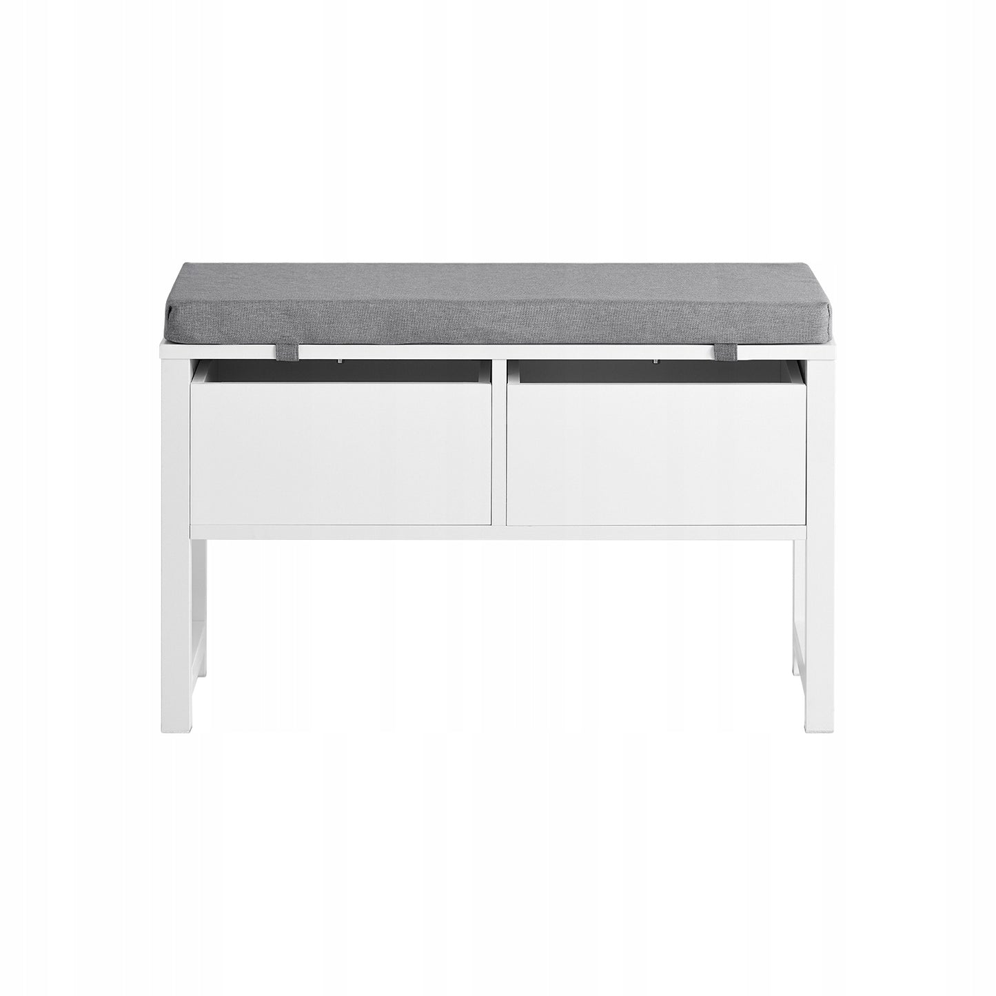 Sobuy Batų suoliukas-spintelė su sėdimąja dalimi, 2 stalčiai, prieškambariui FSR88-W