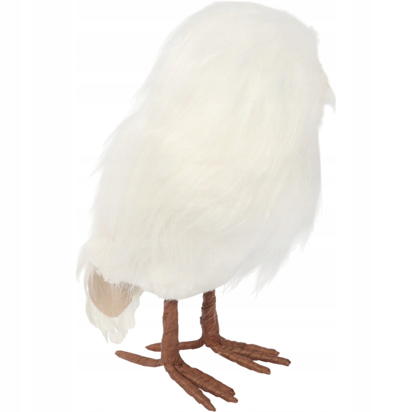 Graži pūkuota pelėda 28cm Kalėdinė žiemos dekoracija