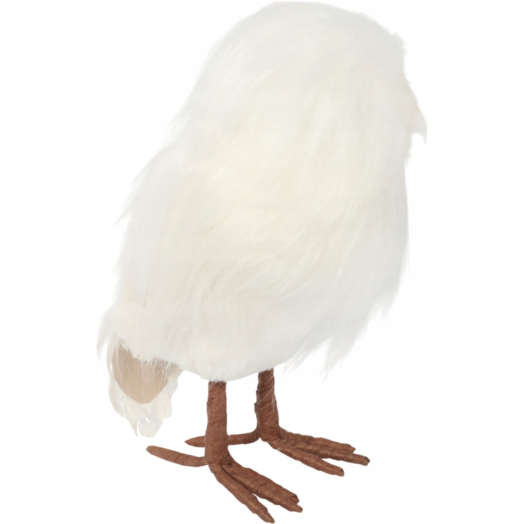 Graži pūkuota pelėda 28cm Kalėdinė žiemos dekoracija