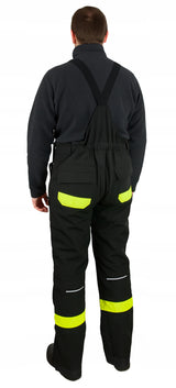 Darbinės kelnės SU ŠILTINTU MEDŽIAGOS viršutiniu sluoksniu, žiemos kombinezonas vyrams, Elastingas Softshell 44