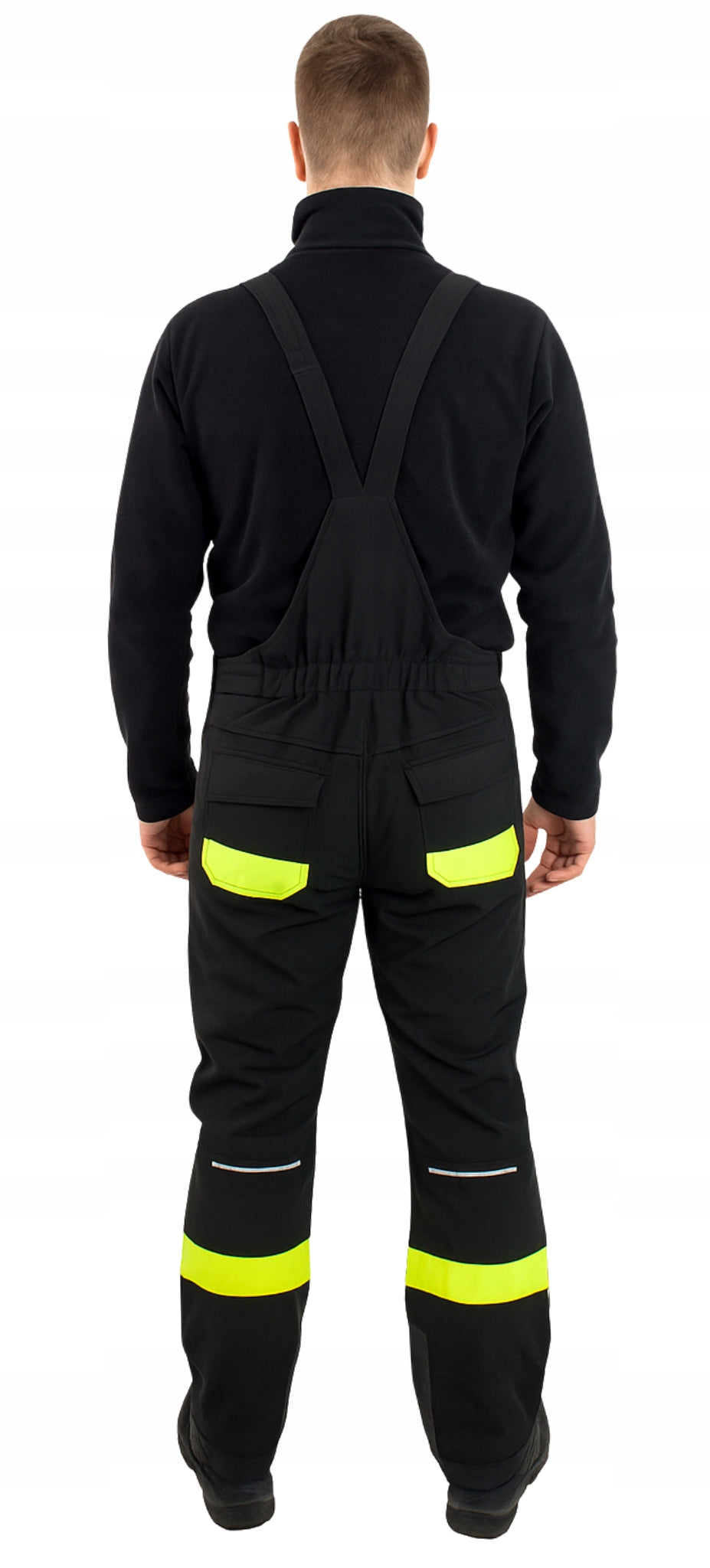 Darbinės kelnės SU ŠILTINTU MEDŽIAGOS viršutiniu sluoksniu, žiemos kombinezonas vyrams, Elastingas Softshell 44