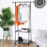 Stovas STOVAS grindų drabužinė ant ratukų drabužiams, drabužiams